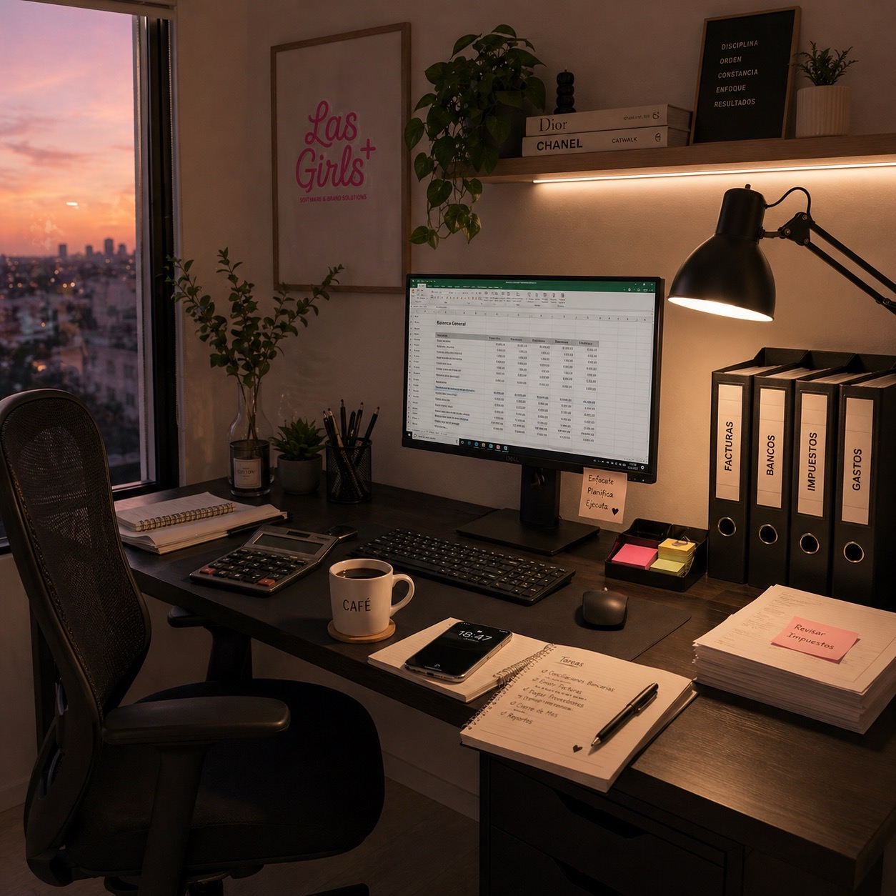 Finanzas · setup