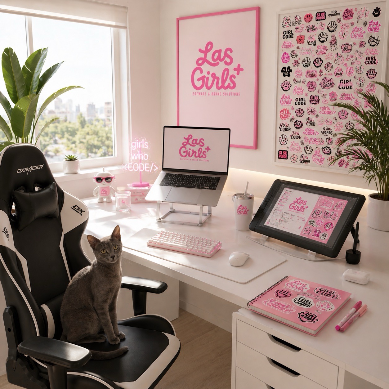 Jean — setup Las Girls