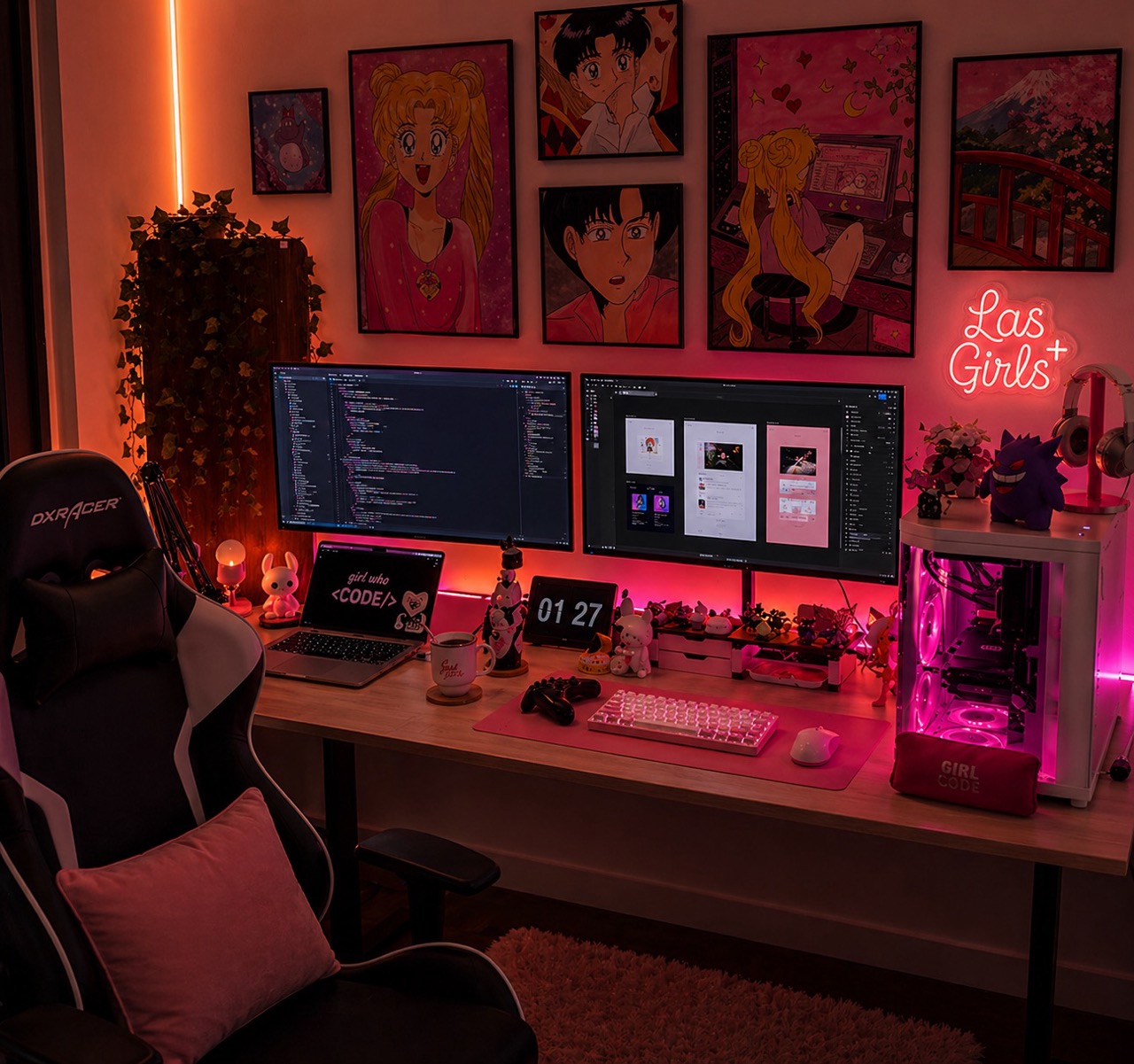 Mel — setup Las Girls